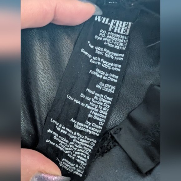 Wilfred Free Leather look leggings - Picture 5 of 5